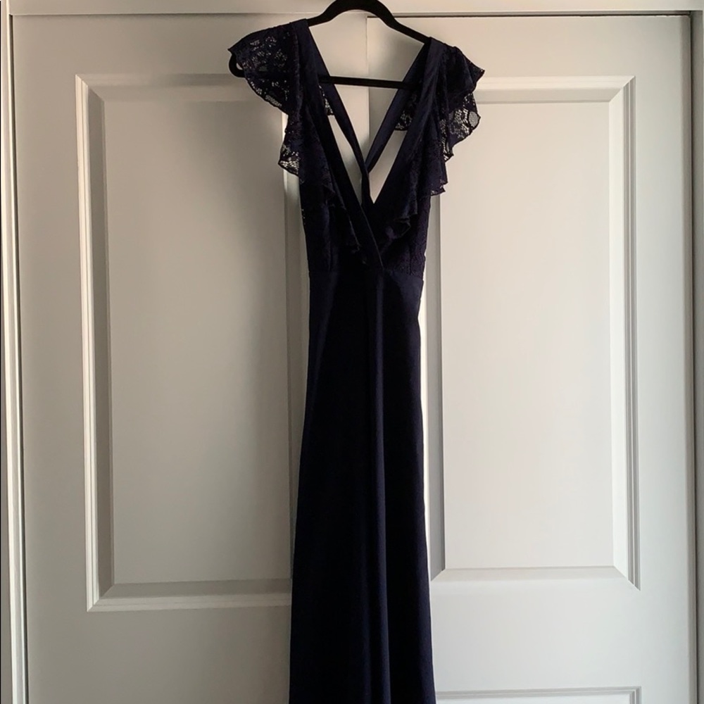 Navy jumpsuit
